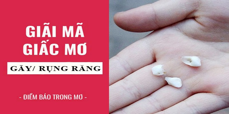 Lý do bạn nằm mơ thấy rụng răng