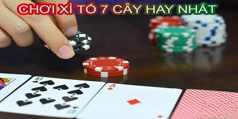 Xì tố 7 cây là trò chơi đánh bài gì?