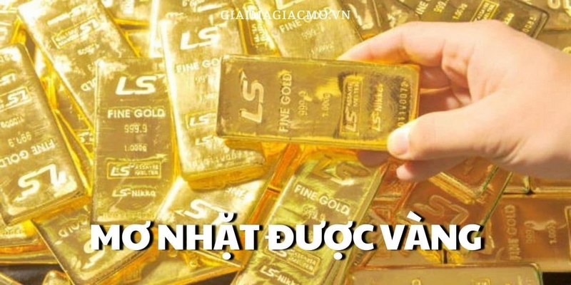 Chiêm bao nhặt được dây chuyền vàng