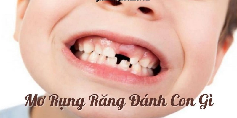 Nằm mơ thấy rụng răng đánh con gì phát tài