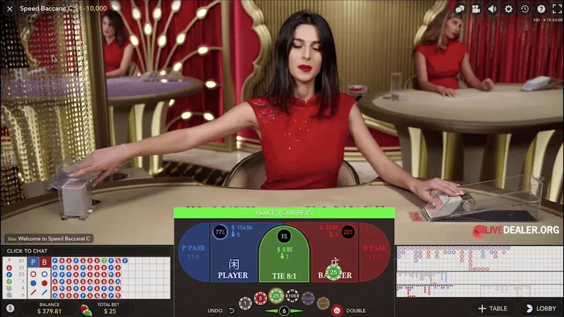 Chiến lược đặt cược của Baccarat